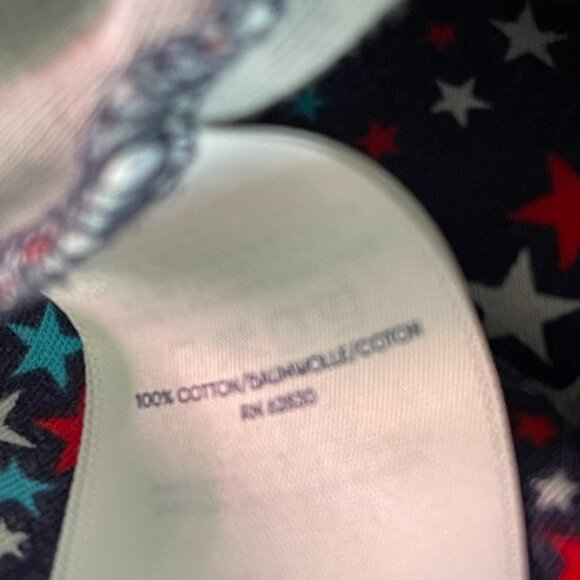 Lands' End Red, White and Blue Stars Tank Top Size 2X - Picture 5 of 5